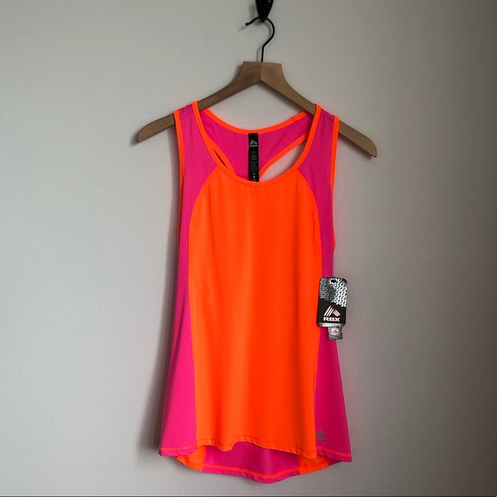 NWT RBX Racerback Neon Tank Top